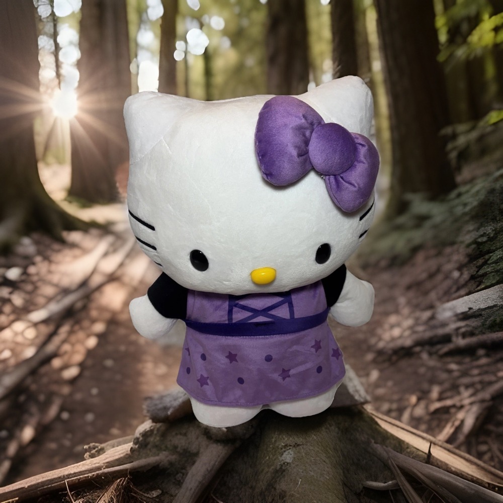 2024 Hello Kitty Halloween Vampire Witch Greeter  17" Tall!